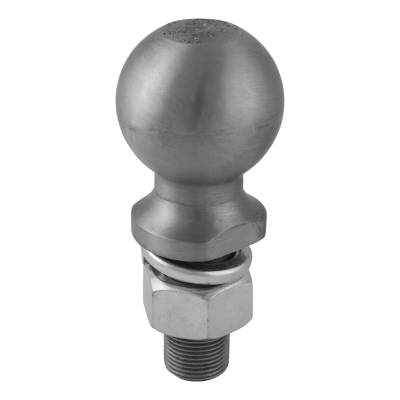 CURT - CURT 40042 2-5/16" Trailer Ball 1" x 2-1/4" Shank 12000 lbs Raw Steel