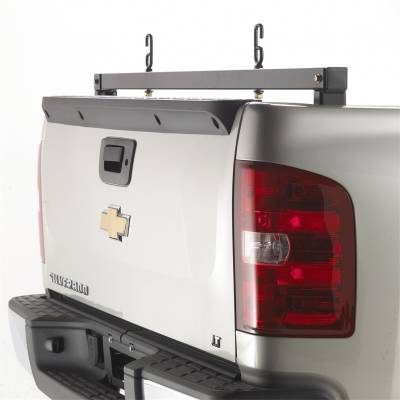 RealTruck Backrack - Backrack 11520 Truck Bed Rear Ladder Rack Bar for 14-19 Silverado/Sierra