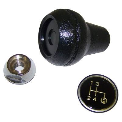Crown Automotive Jeep Replacement - Crown Automotive 3241067K Manual Trans Shift Knob Kit
