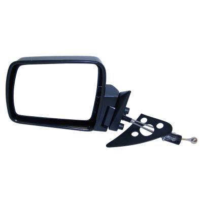 Crown Automotive Jeep Replacement - Crown Automotive 55034123 Manual Remote Mirror for Jeep Cherokee XJ