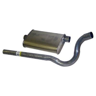 Crown Automotive Jeep Replacement - Crown J5362725 Exhaust Kit for 79-86 Jeep CJ5/CJ7/Scrambler