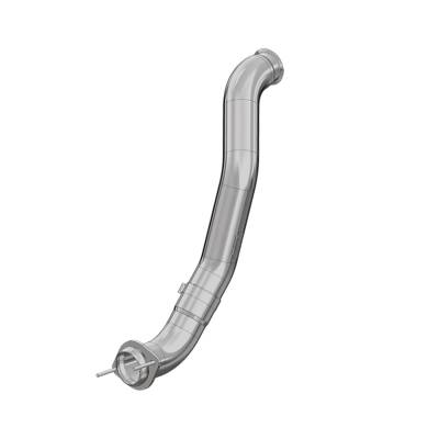 MBRP Exhaust - MBRP Exhaust FALCA455 Alum Steel 4" Armor Lite Downpipe 08-10 Ford F250/350/450
