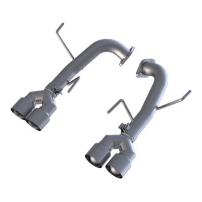 MBRP Exhaust - MBRP Exhaust S4801304 T304 2.5" AxleBack Rear Exit w/o Muffler for 15-21 WRX/STI