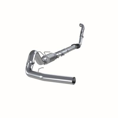 MBRP Exhaust - MBRP Exhaust S6218P AL 4" Turbo Back Single Side Exit 94-97 F250/350 7.3L