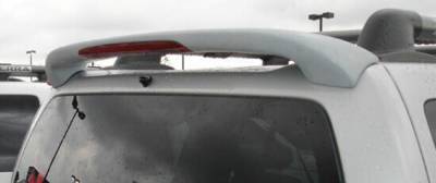 Dallas Automotive Restyling - DAR FG-053 Rear Roof Mount Spoiler Unpainted Lighted