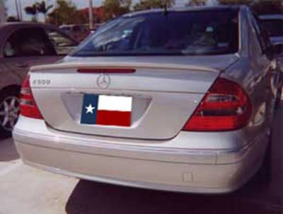 Dallas Automotive Restyling - DAR FG077 Mercedes E Class Factory Lip Rear Spoiler Unpainted