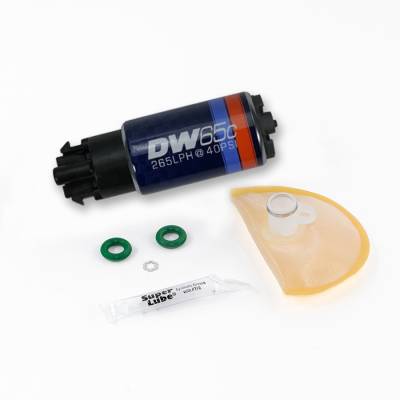 DeatschWerks - DeatschWerks 9-652-1008 DW65C Series 265lph Compact Fuel Pump w/Install Kit