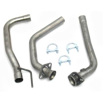 JBA Racing Headers - JBA 2946SY Intermediate Pipe 2.5 SS Mid-Pipe for 96-99 Dodge Dakota R/T 5.9L
