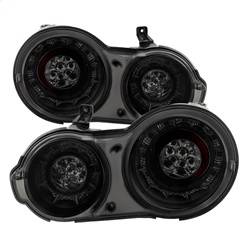 Spyder Auto - Spyder Auto 5082015 LED Taillights Chrome/Smoke for 09-15 GT-R