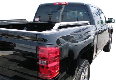Steelcraft - Steelcraft 602247 Stainless Bed Rail 14-23 Silverado & GMC Sierra 1500 5.5' Bed