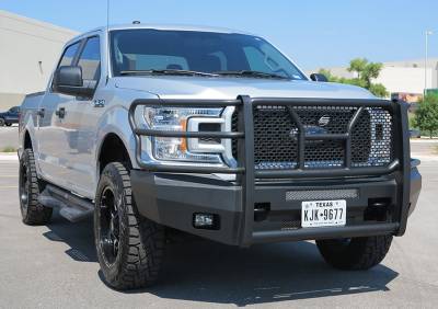 Steelcraft - Steelcraft 60-11420CC Black HD Front Elevation Bumper for 18-20 Ford F150