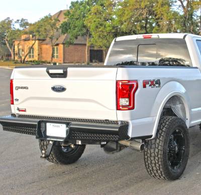 Steelcraft - Steelcraft HD21420 Rear HD Replacement Bumper for 15-19 Ford F150