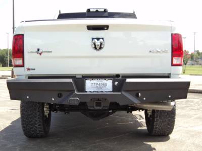 Steelcraft - Steelcraft 65-22260 Black HD Rear Elevation Bumper for 10-24 RAM 2500/3500
