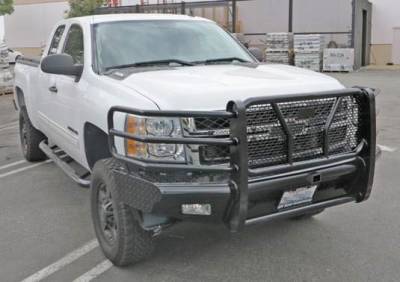 Steelcraft - Steelcraft HD10410R Black Front HD Bumper for 07-14 Chevy Silverado 2500/3500