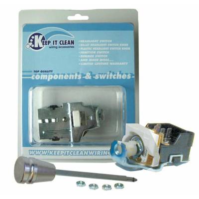 Keep It Clean - Keep It Clean KICHDLSWKIT Headlight Switch w/Billet Knob for GM