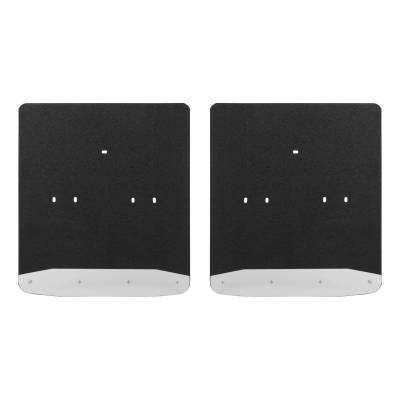 LUVERNE - LUVERNE 259924 Rear Dually 20" x 23" Rubber Mud Guards for Ford F350/450