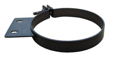 Pypes Performance Exhaust - Pypes HSC008B 8" S.S. Diesel Stack Exhaust Clamp Black Finish Universal