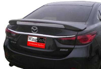 WingTech - WingTech Custom Style Two Post Rear Spoiler Lighted ABS-398A