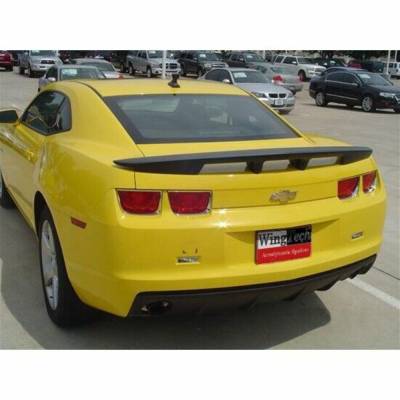 WingTech - WingTech Custom Style Four Post Rear Spoiler Un-Lighted ABS-271