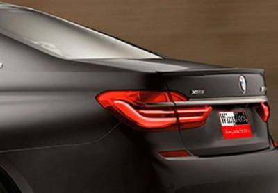 WingTech - WingTech Factory Style Lip Mount Rear Spoiler Un-Lighted ABS-435A