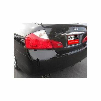 WingTech - WingTech Factory Style Lip Mount Rear Spoiler Un-Lighted ABS-275