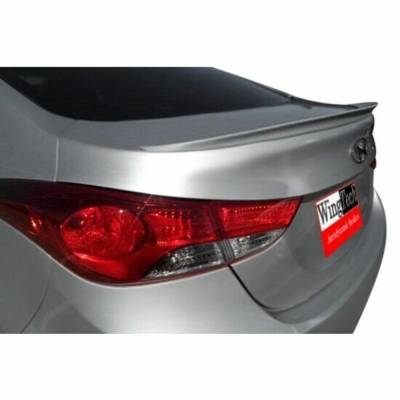 WingTech - WingTech Factory Style Lip Mount Rear Spoiler Un-Lighted ABS-316