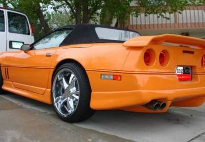 WingTech - WingTech Custom Style Two Post Rear Spoiler Un-Lighted WT-14249