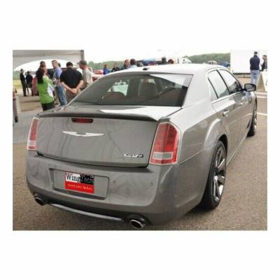 WingTech - WingTech Factory Style Lip Mount Rear Spoiler Un-Lighted ABS-352