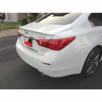 WingTech - WingTech Factory Style Lip Mount Rear Spoiler Un-Lighted ABS-382