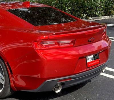 WingTech - WingTech Factory Style Lip Mount Rear Spoiler Un-Lighted ABS-430A