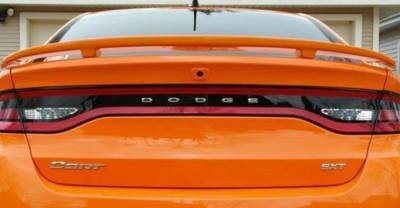 WingTech - WingTech Custom Style Two Post Rear Spoiler Un-Lighted WT-14197