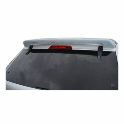 WingTech - WingTech Custom Style Roof Mount Rear Spoiler Un-Lighted WT-14038