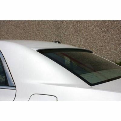 WingTech - WingTech Custom Style Rear Window Rear Spoiler Un-Lighted ABS-296