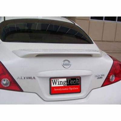 WingTech - WingTech Custom Style Two Post Rear Spoiler Un-Lighted ABS-185