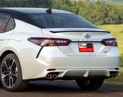 WingTech - WingTech Factory Style Lip Mount Rear Spoiler Un-Lighted WT-14282