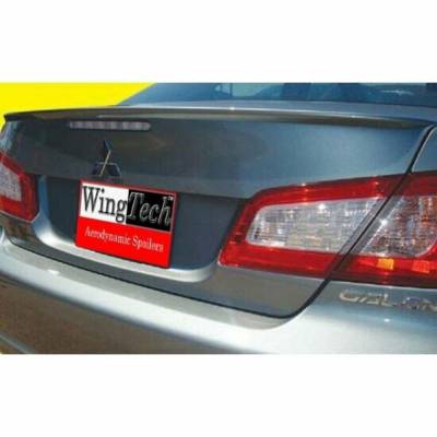 WingTech - WingTech Factory Style Lip Mount Rear Spoiler Un-Lighted ABS-208
