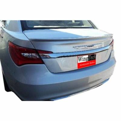 WingTech - WingTech Factory Style Lip Mount Rear Spoiler Un-Lighted ABS-328