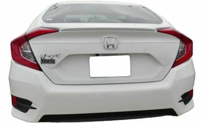 WingTech - WingTech Factory Style Flush Mount Rear Spoiler Un-Lighted ABS-421A