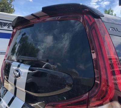 WingTech - WingTech Custom Style Roof Mount Rear Spoiler Un-Lighted WT-14322
