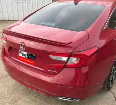 WingTech - WingTech Factory Style Lip Mount Rear Spoiler Un-Lighted WT-14292