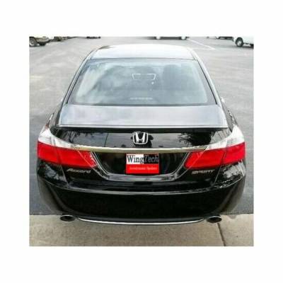 WingTech - WingTech Factory Style Lip Mount Rear Spoiler Un-Lighted ABS-358