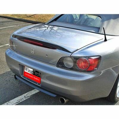 WingTech - WingTech Factory Style Lip Mount Rear Spoiler Un-Lighted WT-14048