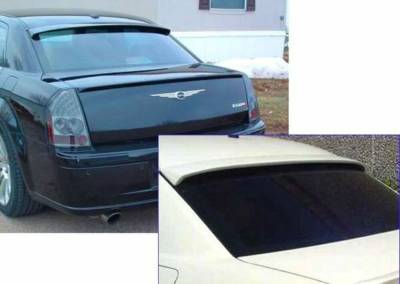 WingTech - WingTech Custom Style Rear Window Rear Spoiler Un-Lighted WT-14180