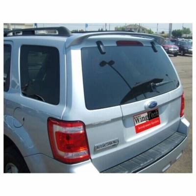 WingTech - WingTech Custom Style Roof Mount Rear Spoiler Un-Lighted ABS-181