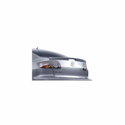WingTech - WingTech Factory Style Lip Mount Rear Spoiler Un-Lighted ABS-219