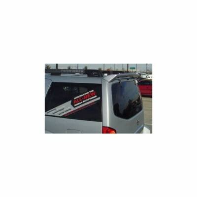 WingTech - WingTech Custom Style Roof Mount Rear Spoiler Un-Lighted WT-14039