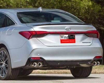 WingTech - WingTech Factory Style Lip Mount Rear Spoiler Un-Lighted WT-14311