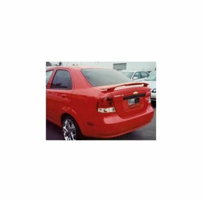 WingTech - WingTech Custom Style Two Post Rear Spoiler Lighted WT-14150