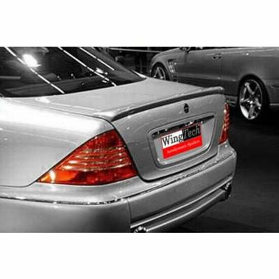 WingTech - WingTech Factory Style Lip Mount Rear Spoiler Un-Lighted ABS-334
