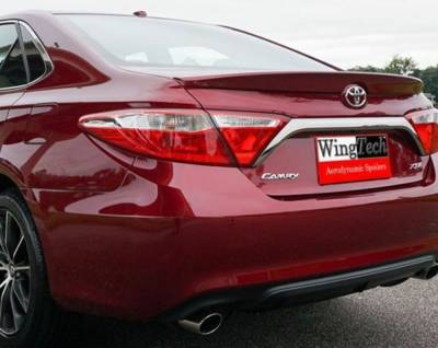 WingTech - WingTech Factory Style Lip Mount Rear Spoiler Un-Lighted ABS-412A
